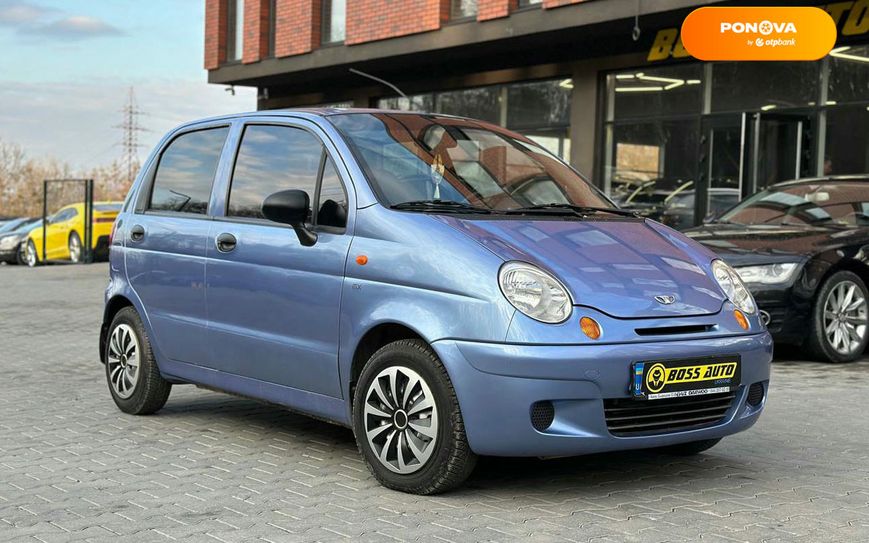 Daewoo Matiz, 2008, Бензин, 0.8 л., 47 тис. км, Хетчбек, Синій, Чернівці 21722 фото