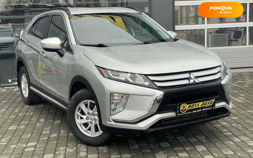 Mitsubishi Eclipse Cross, 2018, Бензин, 1.5 л., 54 тис. км, Позашляховик / Кросовер, Сірий, Івано-Франківськ 13420 фото