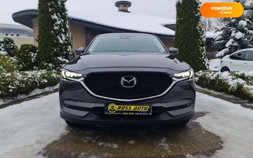 Mazda CX-5, 2017, Бензин, 2.5 л., 77 тыс. км, Внедорожник / Кроссовер, Серый, Львов 13232 фото