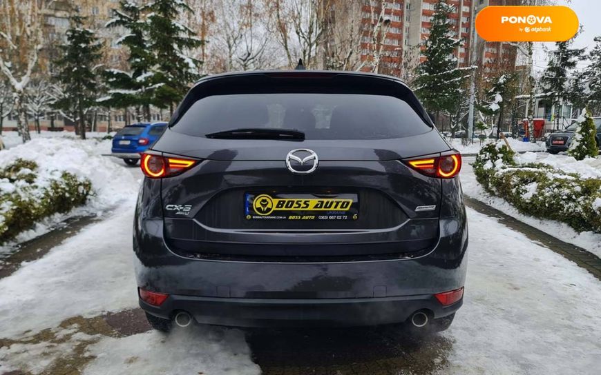 Mazda CX-5, 2017, Бензин, 2.5 л., 77 тыс. км, Внедорожник / Кроссовер, Серый, Львов 13232 фото