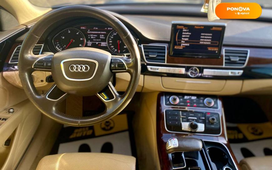 Audi A8, 2013, Дизель, 2.97 л., 373 тис. км, Седан, Чорний, Мукачево 14348 фото