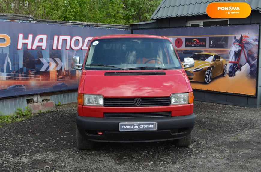 Volkswagen Transporter, 2002, Дизель, 1.6 л., 330 тыс. км, Минивен, Красный, Киев 39430 фото