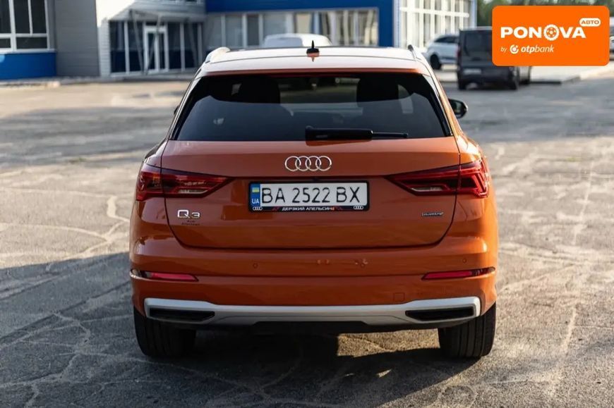 Audi Q3, 2020 р., Бензин, 40 тис. км, Позашляховик / Кросовер, Помаранчевий, Кропивницький (Кіровоград) AT-10397611 фото