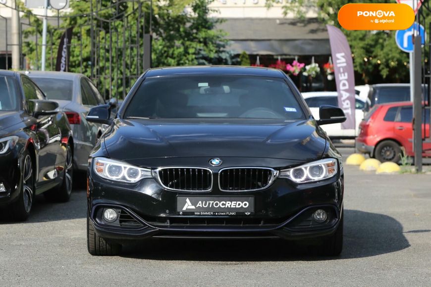 BMW 4 Series, 2015, Бензин, 2 л., 135 тис. км, Купе, Чорний, Київ 109235 фото