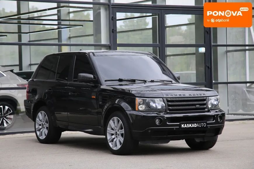 Land Rover Range Rover Sport, 2005 р., Бензин, 279 тис. км, Позашляховик / Кросовер, Чорний, Харків AT-10418589 фото