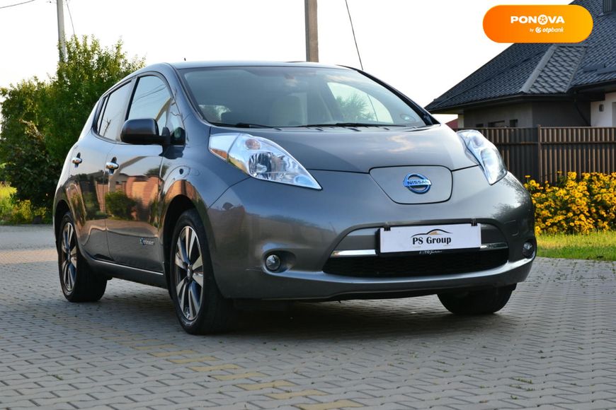 Nissan Leaf, 2016, Електро, 89 тис. км, Хетчбек, Сірий, Луцьк 110348 фото