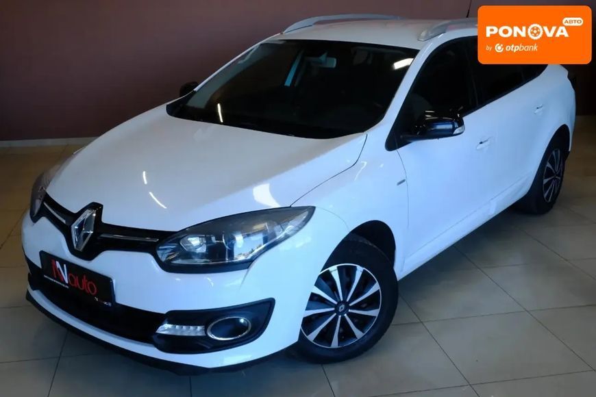 Renault Megane, 2015 р., Дизель, 183 тис. км, Хетчбек, Білий, Одеса AT-10425789 фото