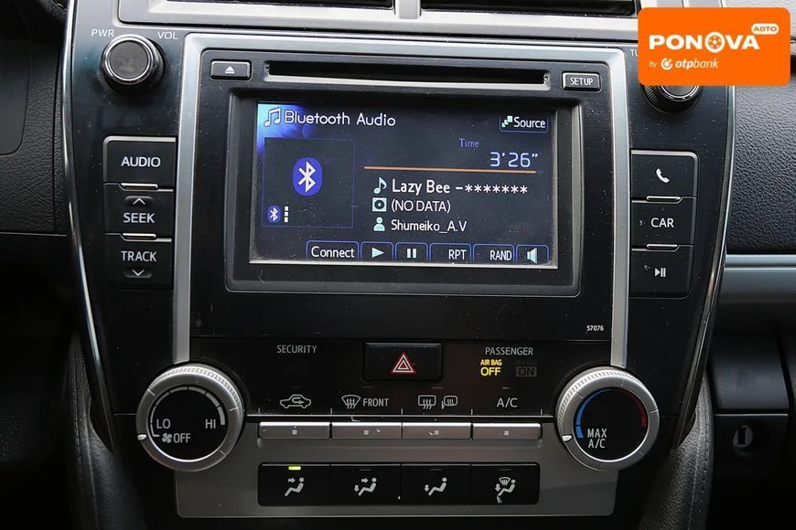 Toyota Camry, 2013 р., Газ пропан-бутан / Бензин, 144 тис. км, Седан, Білий, Київ AT-10417378 фото