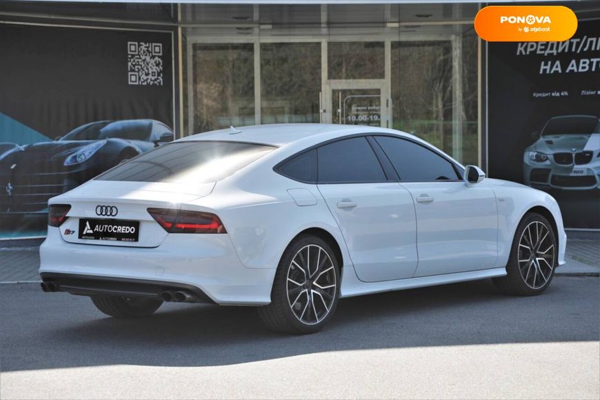 Audi S7 Sportback, 2014, Бензин, 3.99 л., 149 тис. км, Ліфтбек, Білий, Харків 41972 фото