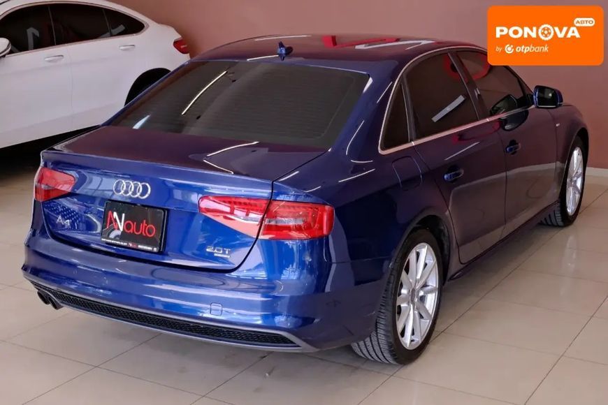 Audi A4, 2013 р., Бензин, 130 тис. км, Седан, Синій, Одеса AT-10418457 фото