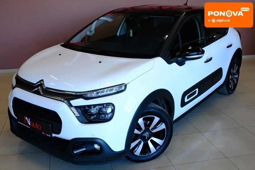 Citroen C3, 2021 р., Бензин, 44 тис. км, Хетчбек, Білий, Одеса AT-10424495 фото