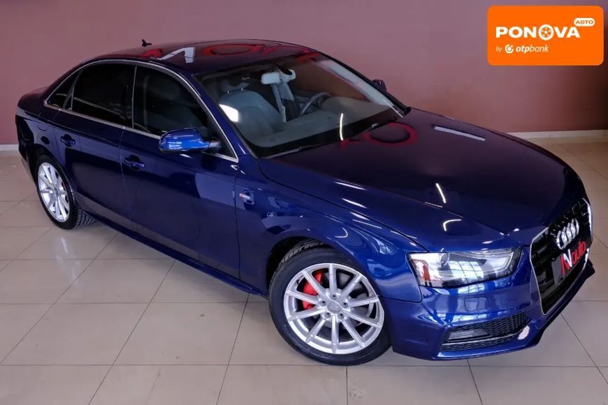 Audi A4, 2013 р., Бензин, 130 тис. км, Седан, Синій, Одеса AT-10418457 фото