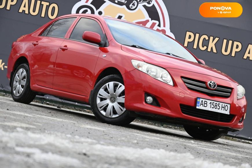 Toyota Corolla, 2008, Бензин, 1.6 л., 162 тис. км, Седан, Червоний, Бердичів 25394 фото