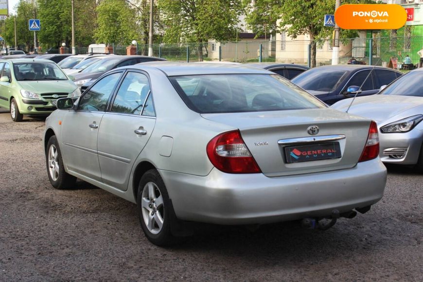 Toyota Camry, 2003, Бензин, 2.36 л., 321 тис. км, Седан, Сірий, Одеса 40067 фото