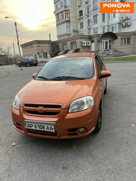 Chevrolet Aveo, 2008, Бензин, 1.6 л., 106 тис. км, Седан, Помаранчевий, Запоріжжя Cars-Pr-276405 фото