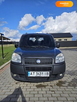 Fiat Doblo, 2006, Дизель, 1.9 л., 215 тис. км, Мінівен, Сірий, Івано-Франківськ Cars-Pr-62859 фото