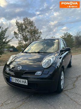 Nissan Micra, 2008, Газ пропан-бутан / Бензин, 1.24 л., 181 тис. км, Хетчбек, Чорний, Кременчук Cars-Pr-272423 фото