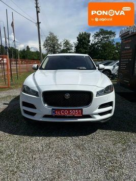 Jaguar F-Pace, 2016 р., Дизель, 140 тис. км, Позашляховик / Кросовер, Білий, Кременчук AT-10419969 фото