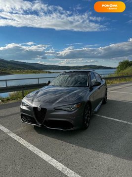 Alfa Romeo Giulia, 2019, Бензин, 2 л., 110 тис. км, Седан, Сірий, Львів Cars-Pr-250057 фото