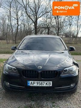 BMW 5 Series, 2010 р., Бензин, 200 тис. км, Седан, Чорний, Запоріжжя AT-10412986 фото