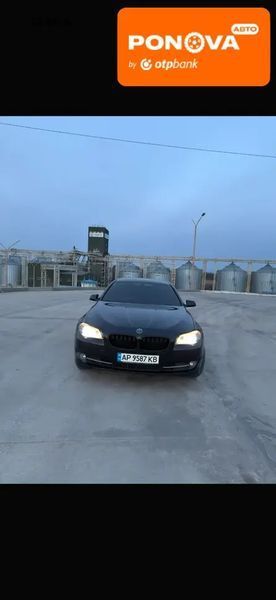 BMW 5 Series, 2010 г., Бензин, 200 тыс. км, Седан, Чорный, Запорожье AT-10412986 фото