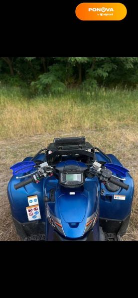 Yamaha Grizzly 700 FI, 2019, Бензин, 700 см³, 8 тис. км, Квадроцикл утилітарний, Синій, Київ moto-37590 фото