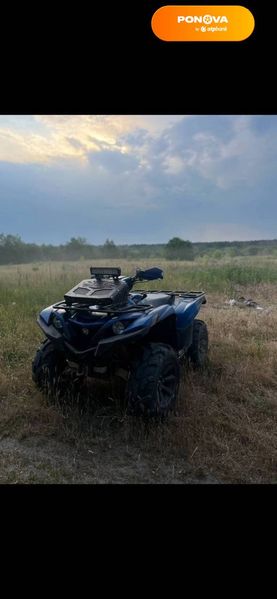 Yamaha Grizzly 700 FI, 2019, Бензин, 700 см³, 8 тис. км, Квадроцикл утилітарний, Синій, Київ moto-37590 фото