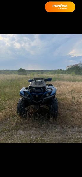 Yamaha Grizzly 700 FI, 2019, Бензин, 700 см³, 8 тис. км, Квадроцикл утилітарний, Синій, Київ moto-37590 фото