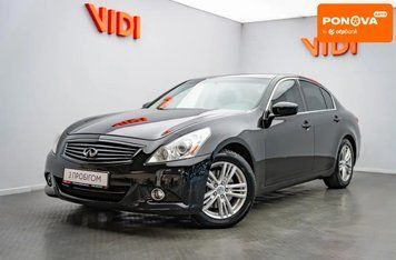 Infiniti G25, 2011 р., Бензин, 214 тис. км, Седан, Чорний, Київ AT-10426774 фото