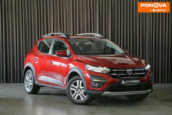 Dacia Sandero StepWay, 2021, Газ пропан-бутан / Бензин, 1 л., 26 тис. км, Позашляховик / Кросовер, Червоний, Київ 254018 фото