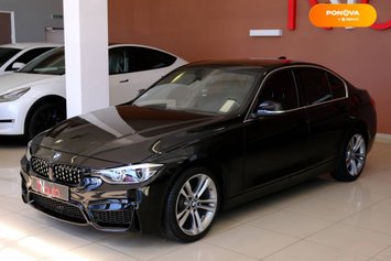 BMW 3 Series, 2017, Бензин, 2 л., 120 тыс. км, Седан, Чорный, Одесса 107236 фото