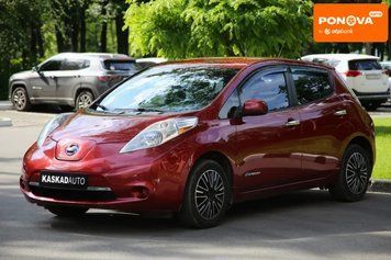 Nissan Leaf, 2015 г., Електро, 103 тыс. км, Хетчбек, Красный, Харьков AT-10418831 фото