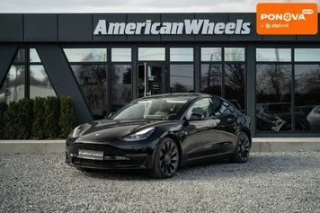 Tesla Model 3, 2021 р., Електро, 59 тис. км, Седан, Чорний, Чернівці AT-10415781 фото
