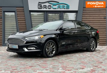 Ford Fusion, 2017, Гібрид (HEV), 2 л., 110 тис. км, Седан, Чорний, Вінниця 279674 фото