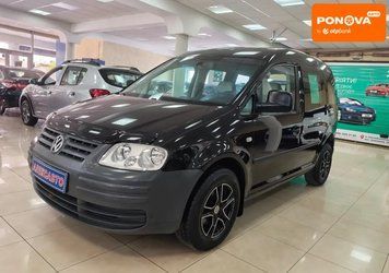 Volkswagen Caddy, 2005 р., Дизель, 241 тис. км, Мінівен, Чорний, Кропивницький (Кіровоград) AT-10417214 фото