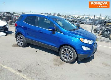 Ford EcoSport, 2021, Бензин, 1 л., 13 тис. км, Позашляховик / Кросовер, Синій, Львів Cars-EU-US-KR-255858 фото