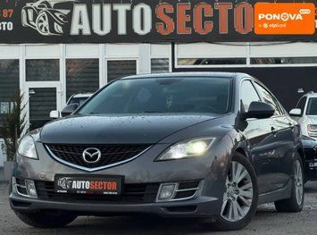 Mazda 6, 2008 г., Газ пропан-бутан / Бензин, 278 тыс. км, Седан, Серый, Харьков AT-10406528 фото