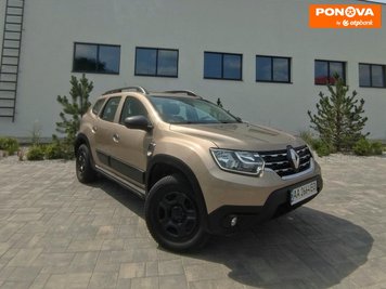 Renault Duster, 2019, Газ пропан-бутан / Бензин, 1.6 л., 219 тис. км, Позашляховик / Кросовер, Бежевий, Луцьк Cars-Pr-270996 фото