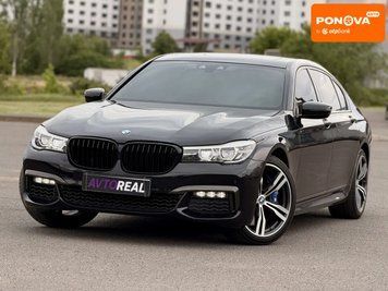 BMW 7 Series, 2018 р., Бензин, 128 тис. км, Седан, Чорний, Кривий Ріг AT-10425938 фото