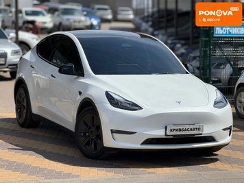 Tesla Model Y, 2023 р., Електро, 41 тис. км, Позашляховик / Кросовер, Білий, Кривий Ріг AT-10426079 фото