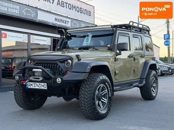 Jeep Wrangler, 2012 г., Газ пропан-бутан / Бензин, 114 тыс. км, Внедорожник / Кроссовер, Зеленый, Житомир AT-10429009 фото