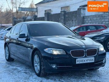 BMW 5 Series, 2013 г., Бензин, 259 тыс. км, Седан, Чорный, Днепр (Днепропетровск) AT-10409325 фото