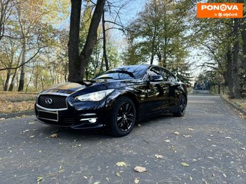 Infiniti Q50, 2014, Дизель, 2.2 л., 182 тис. км, Седан, Чорний, Черкаси Cars-Pr-274276 фото