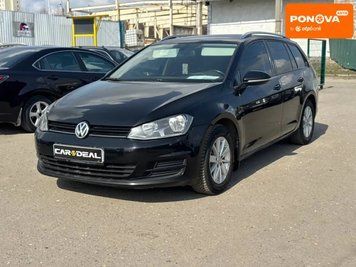 Volkswagen Golf, 2014 г., Дизель, 226 тыс. км, Универсал, Чорный, Хмельницкий AT-10412502 фото