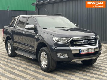 Ford Ranger, 2017, Дизель, 2.2 л., 247 тис. км, Пікап, Сірий, Миколаїв Cars-Pr-265998 фото