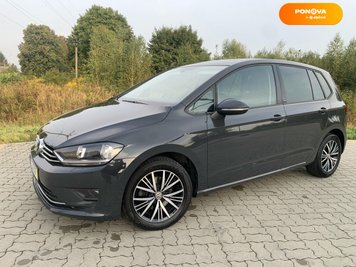 Volkswagen Golf Sportsvan, 2016, Дизель, 1.6 л., 203 тис. км, Мікровен, Сірий, Стрий Cars-Pr-188882 фото