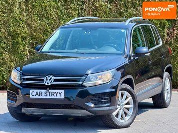 Volkswagen Tiguan, 2017 р., Бензин, 113 тис. км, Позашляховик / Кросовер, Чорний, Стрий AT-10424621 фото