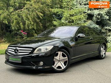 Mercedes-Benz CL-Class, 2008, Газ пропан-бутан / Бензин, 5.5 л., 163 тис. км, Купе, Чорний, Одеса 98355 фото