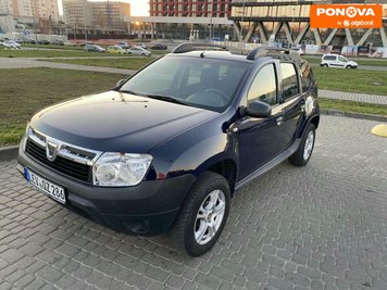 Dacia Duster, 2012, Газ пропан-бутан / Бензин, 1.6 л., 148 тис. км, Позашляховик / Кросовер, Синій, Львів Cars-Pr-276354 фото