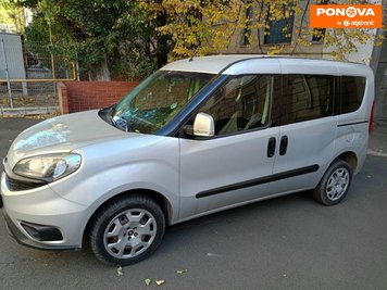 Fiat Doblo Panorama, 2017, Бензин, 1.37 л., 133 тис. км, Мікровен, Сірий, Одеса Cars-Pr-273238 фото